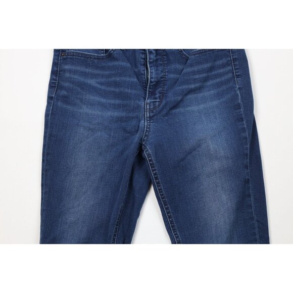 Buckle BKE Womens 26 Thick Stitch Stretch Parker High Rise Skinny Ankle Jeans - Picture 3 of 13